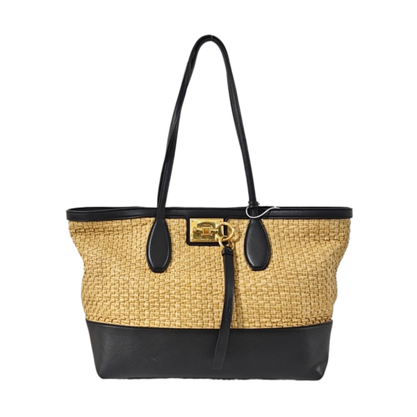 Gancini Straw Beige