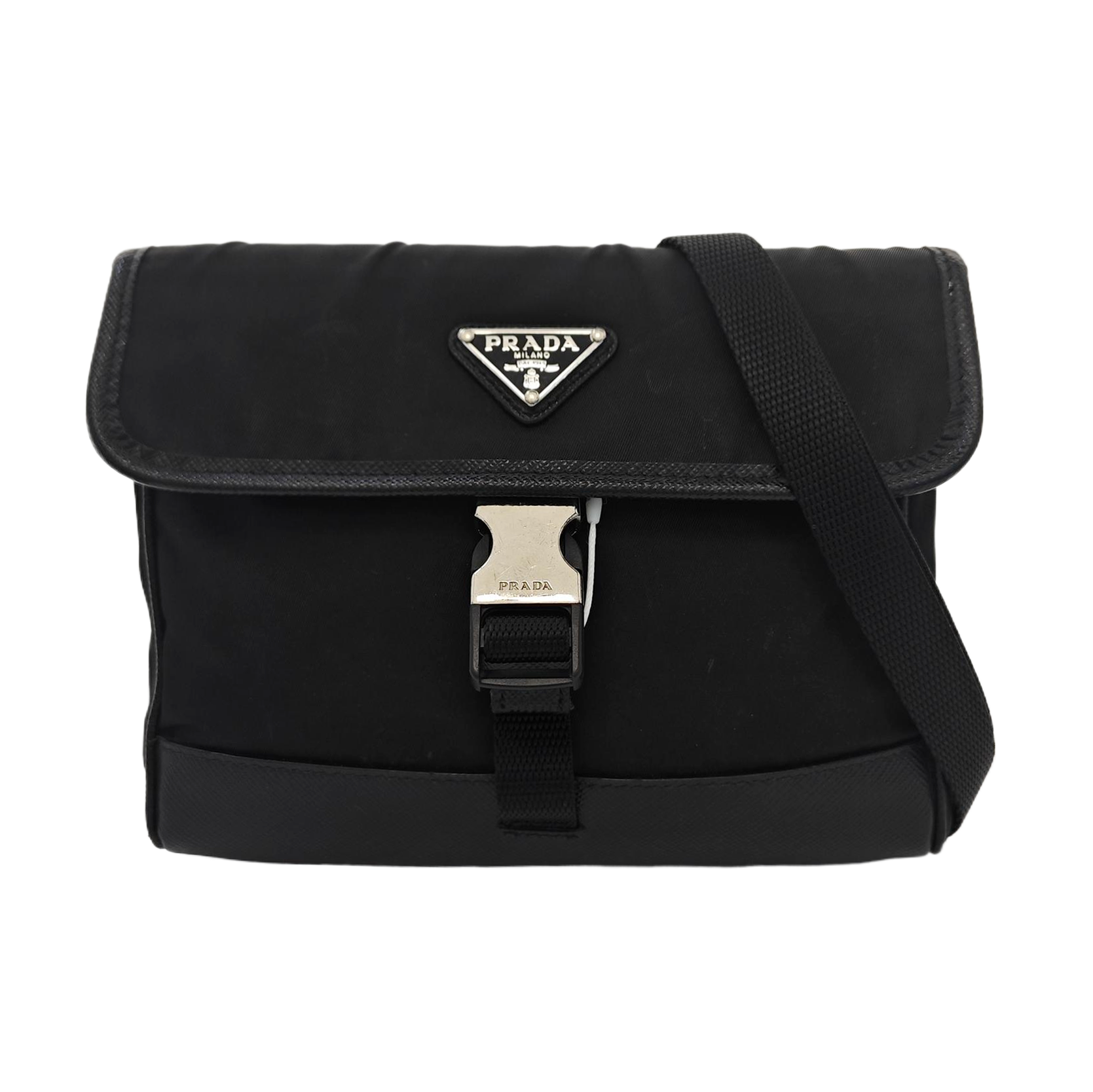 Fold Wallet Nylon Black