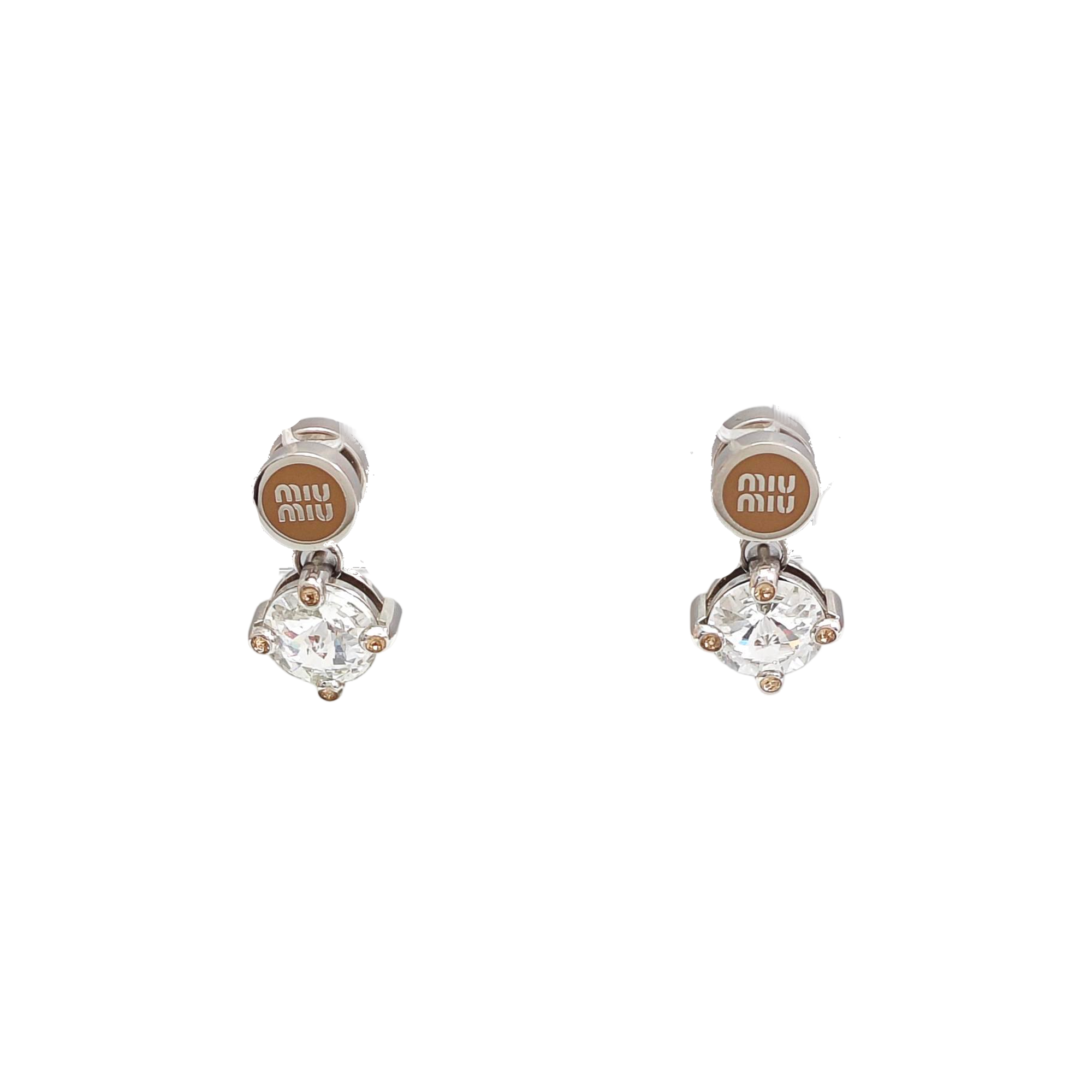 Metal Silver Earrings