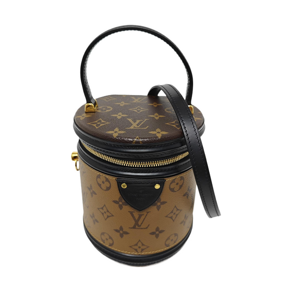 CANNES PM Monogram Coated Canvas Brown