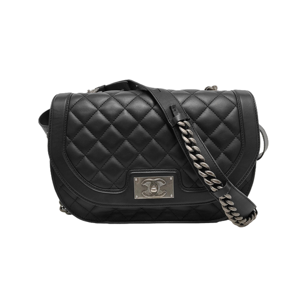 Quilted Calfskin Black