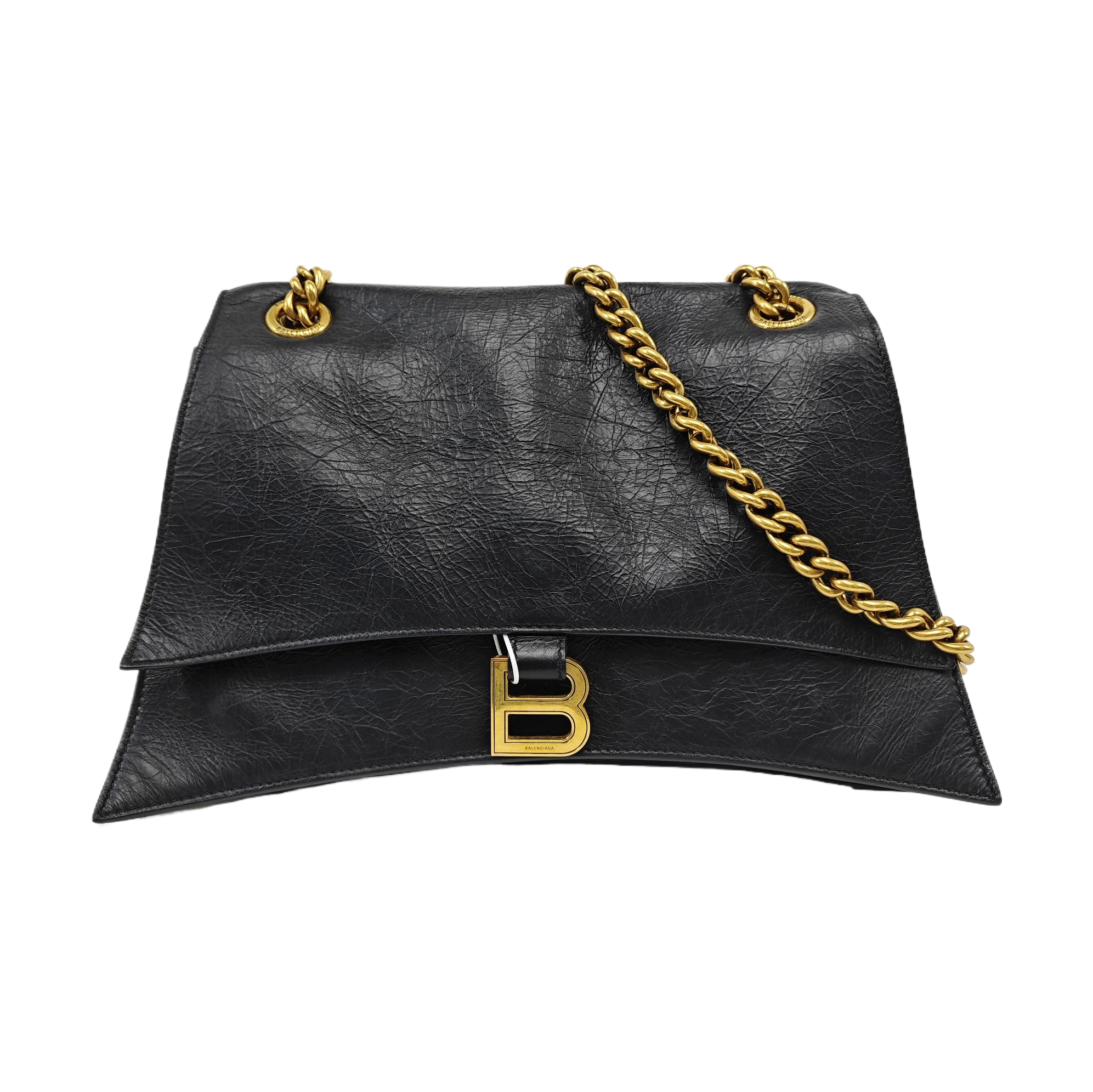Crush Medium Calfskin Black