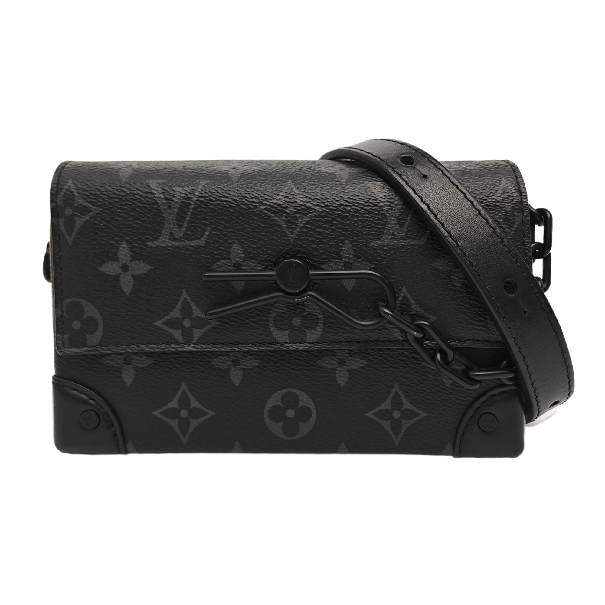 STEAMER Mini Monogram Coated Canvas Black