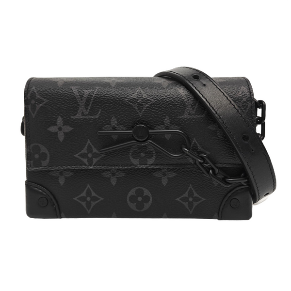STEAMER Mini Monogram Coated Canvas Black