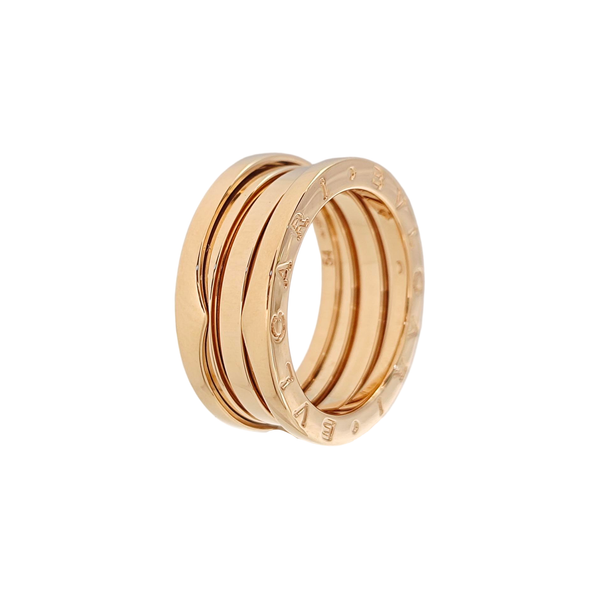 B.ZERO1 18k Rose Gold Ring EU 54