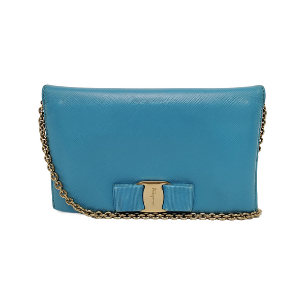 Ginny Calfskin Blue