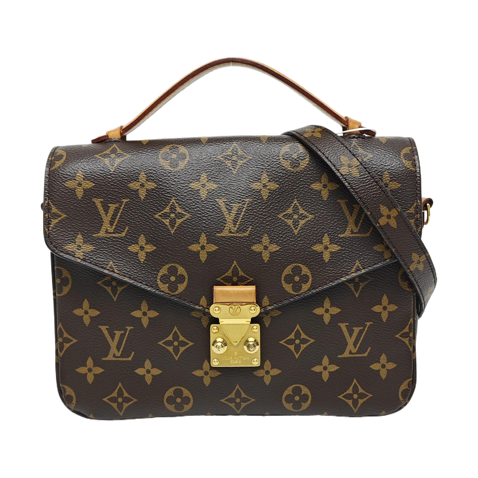 Authenticated pre-owned  MÉTIS MM Monogram Coated Canvas Brown - Shoulder Bag at Looply