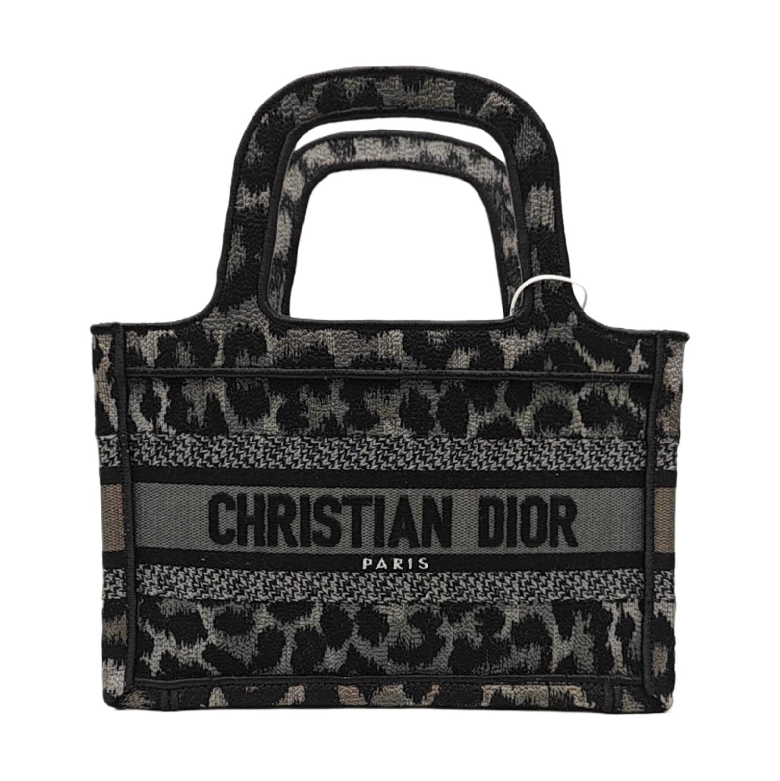 Book Tote Mini Canvas Gray