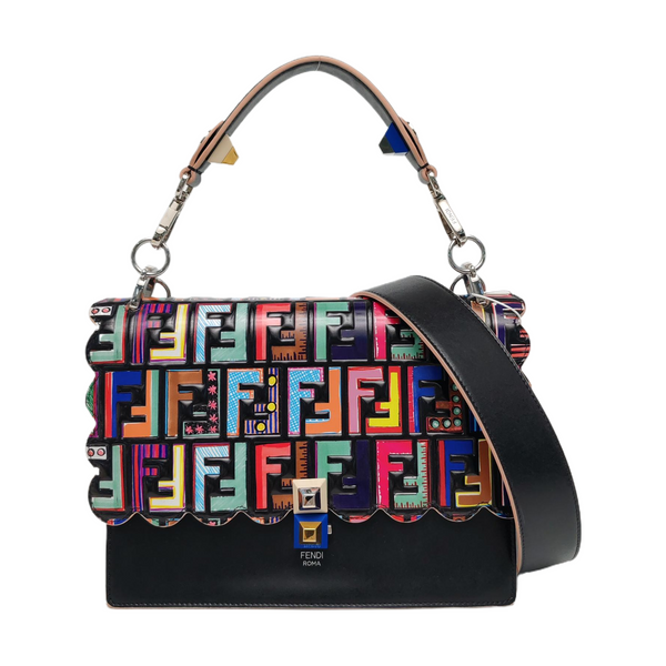 Kan I Medium Calfskin Black