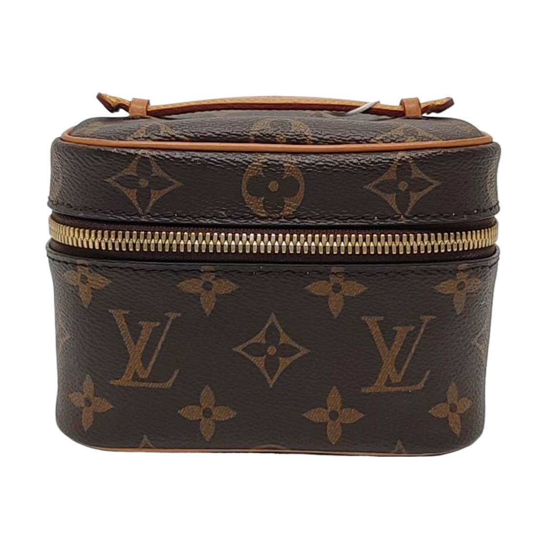 NICE Super Mini Monogram Coated Canvas Brown