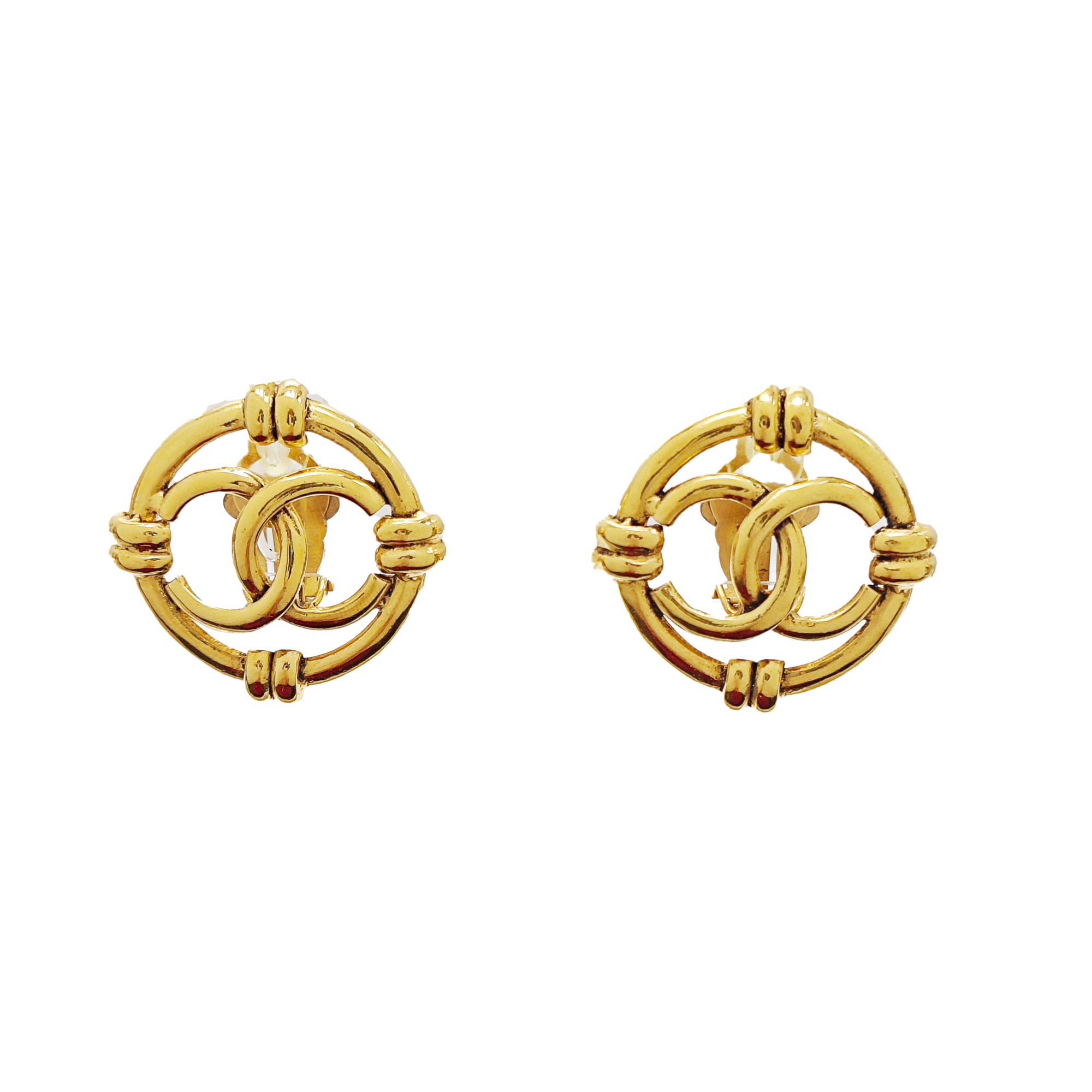 Metal Gold Earrings
