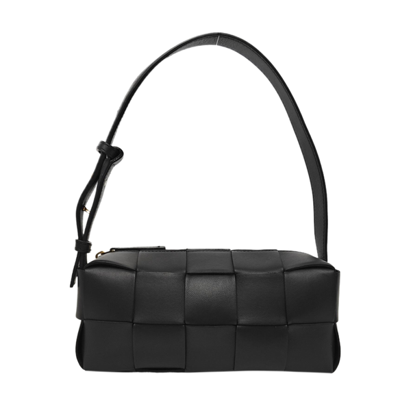 Brick Cassette Small Lambskin Black