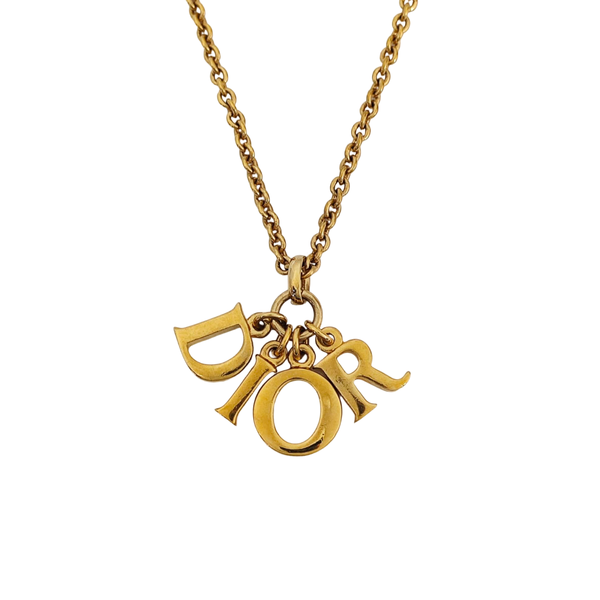 Dio(r)evolution Metal Gold Necklace
