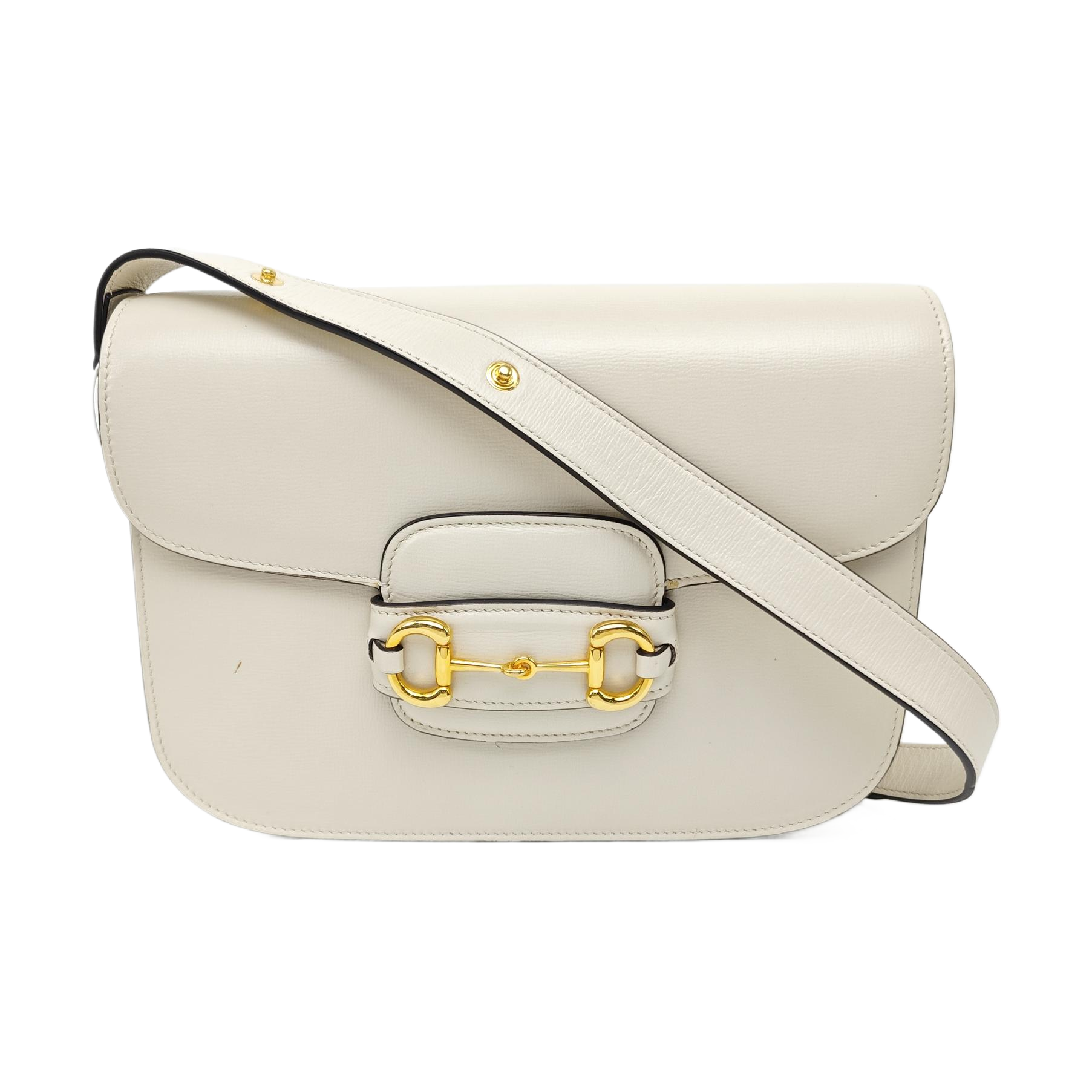 Horsebit 1955 Small Calfskin White