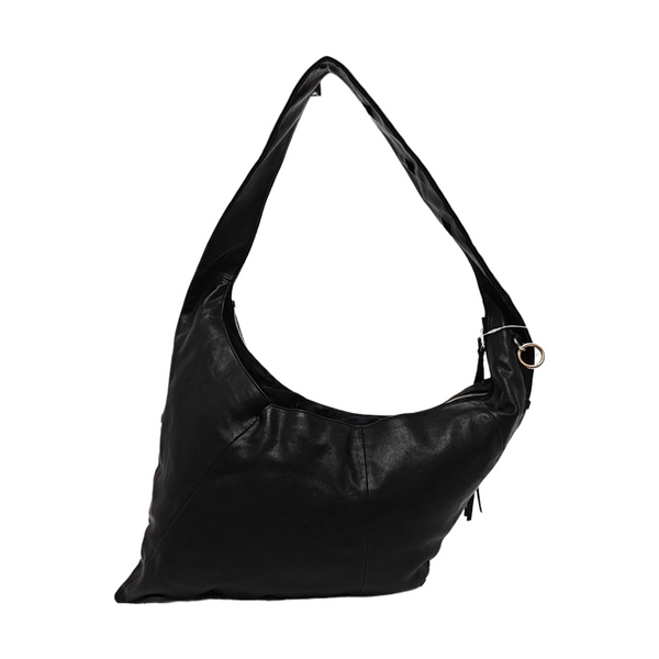 Calfskin Shoulder Bag Black
