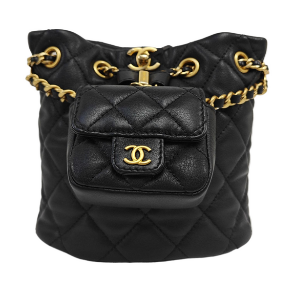 Quilted Calfskin Black