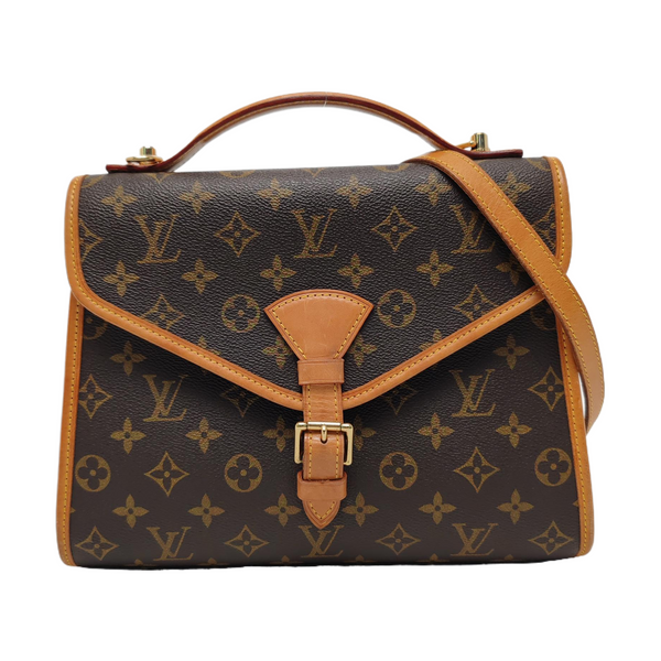 BEL AIR Monogram Coated Canvas Brown