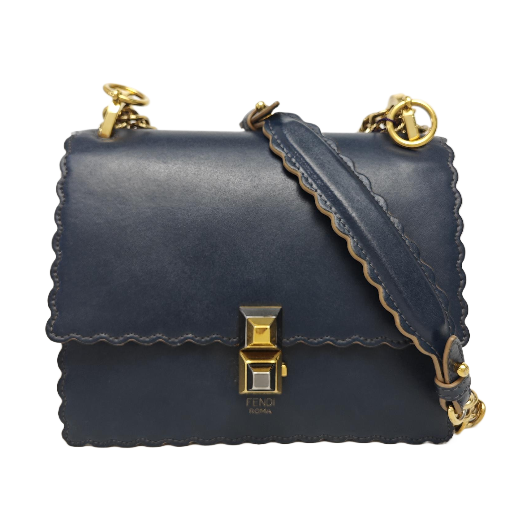Kan I Mini Calfskin Blue