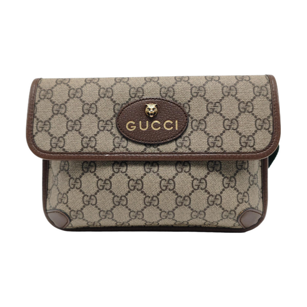 Neo Vintage Monogram Coated Canvas Beige