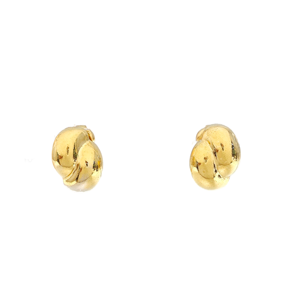 Metal Gold Clip On Earrings