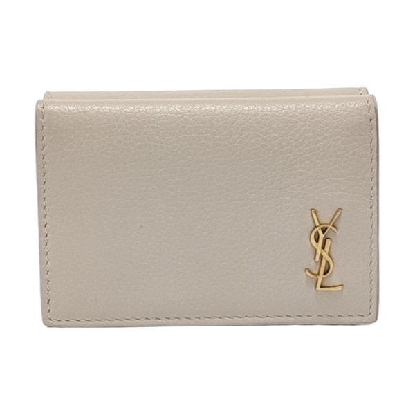 MONOGRAM Calfskin White Wallet