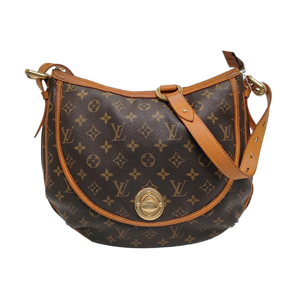 TULUM GM Monogram Coated Canvas Brown