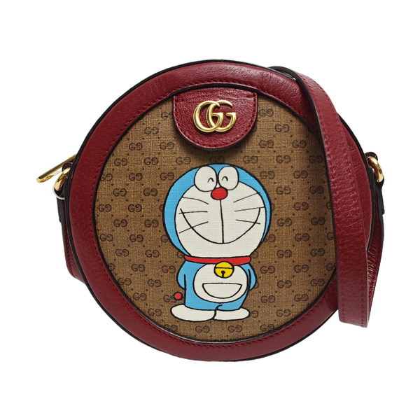 Doraemon X Gucci Monogram Coated Canvas Beige
