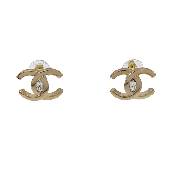 Metal Gold Stud Earrings