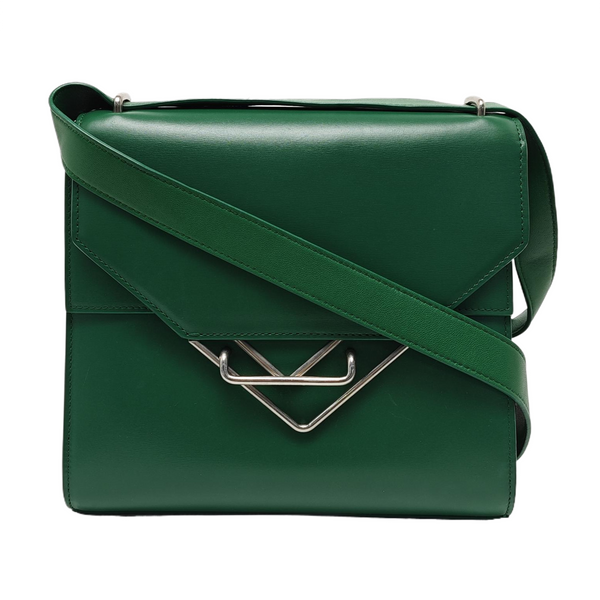 The Clip Calfskin Green