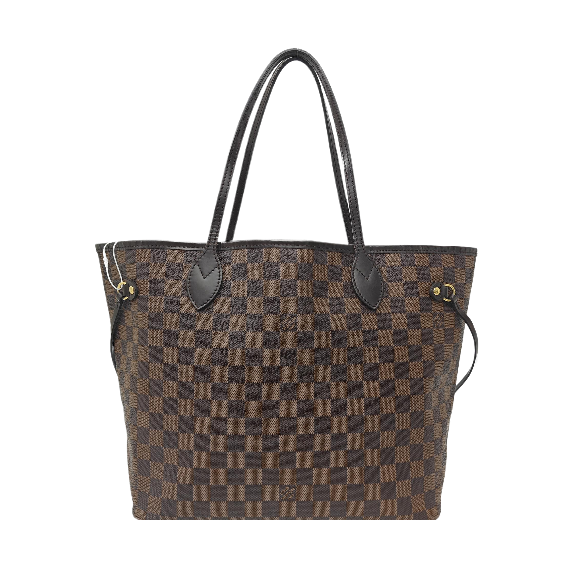 NEVERFULL MM Damier Ebene Coated Canvas Brown