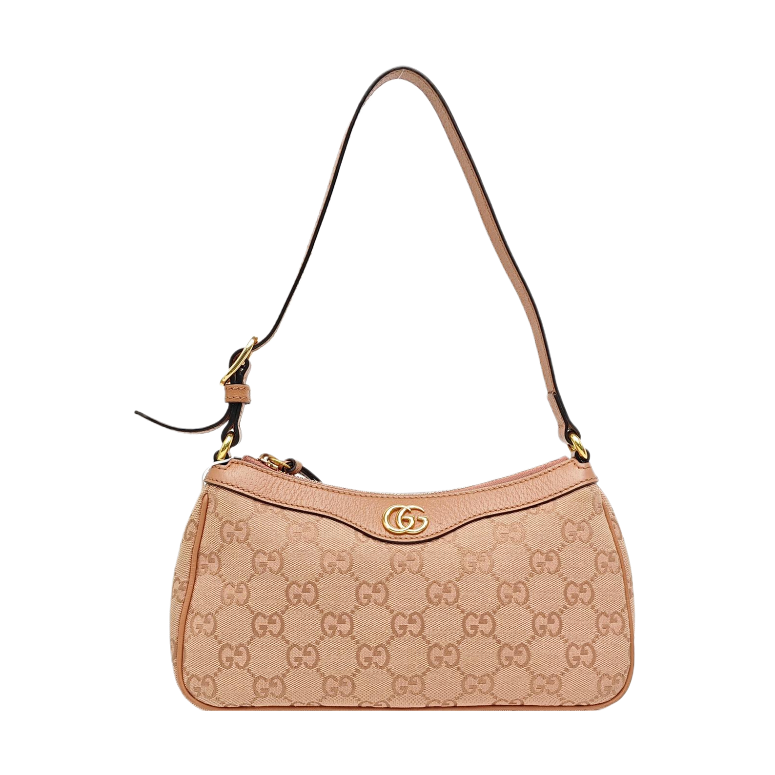 Ophidia Small Monogram Canvas Pink
