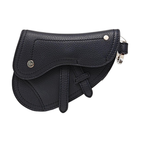 Saddle Mini Calfskin Blue