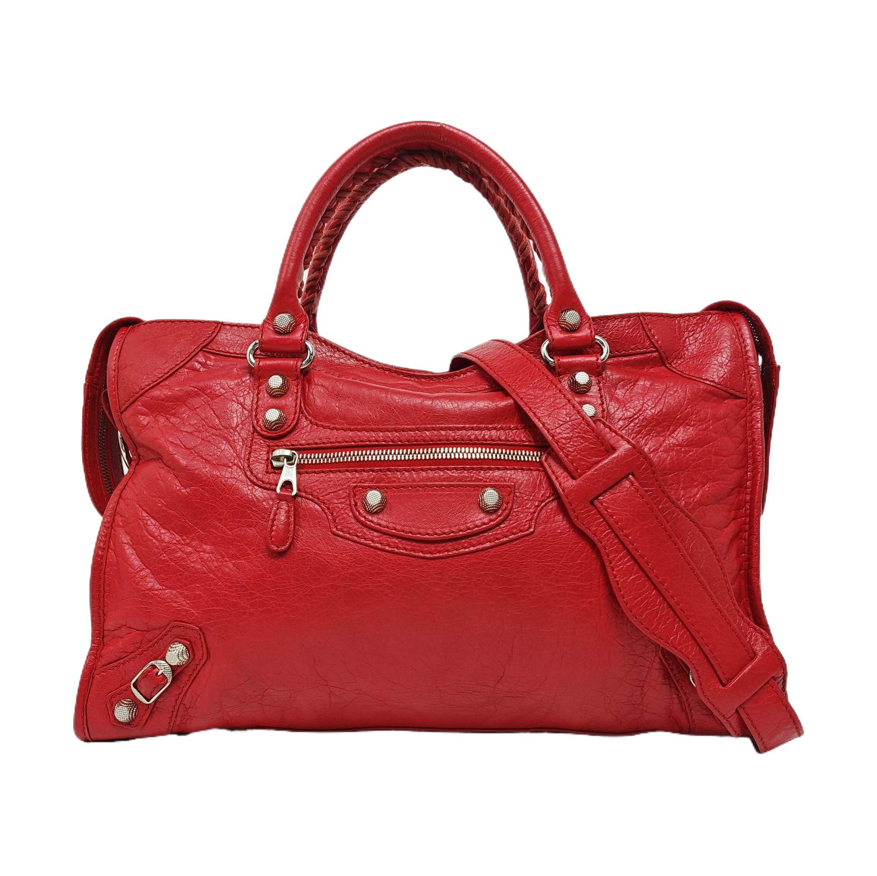 Classic City Lambskin Red