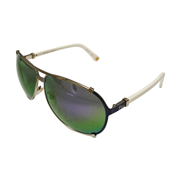 Metal Sunglasses Green