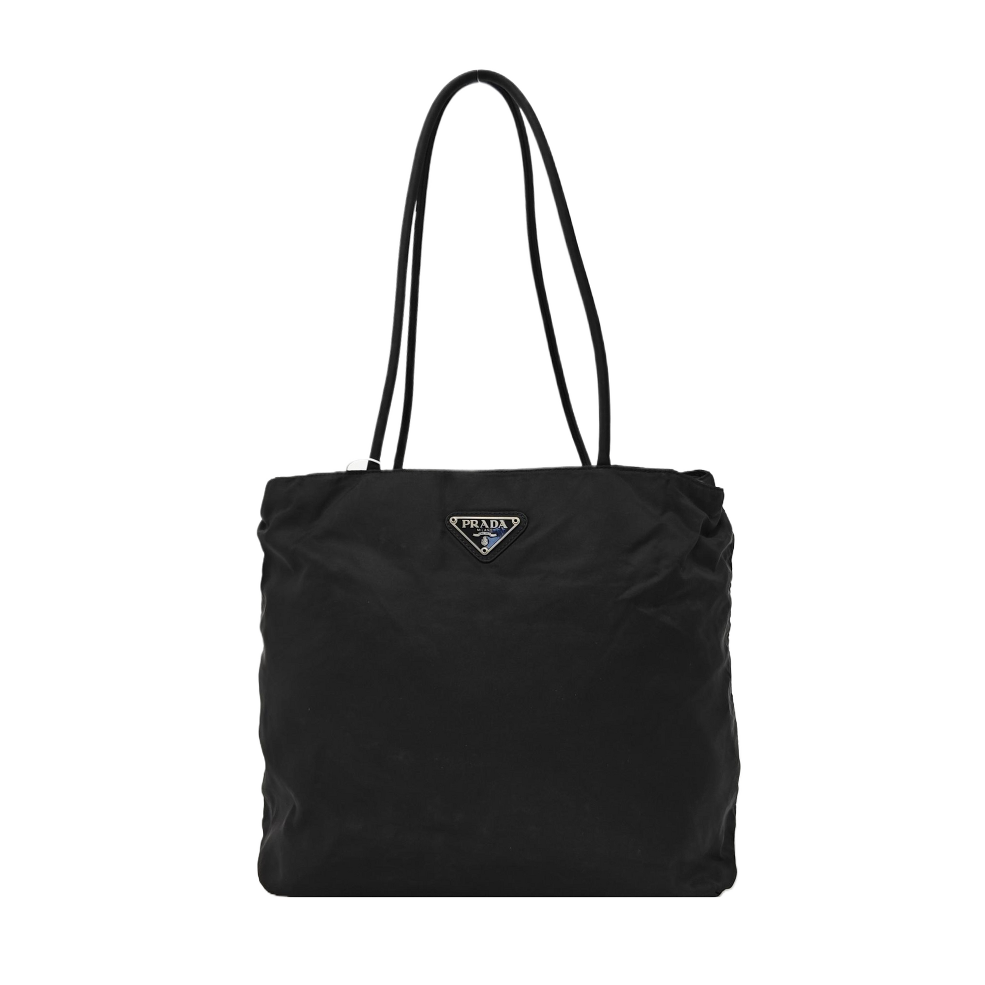 Nylon Tote Bag Black