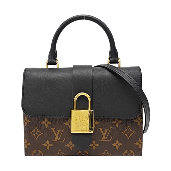 LOCKY BB Monogram Coated Canvas Brown