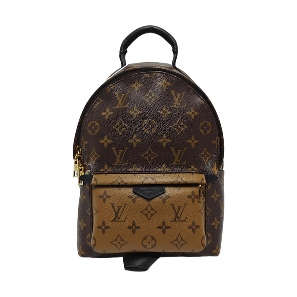 PALM SPRINGS PM Monogram Coated Canvas Brown