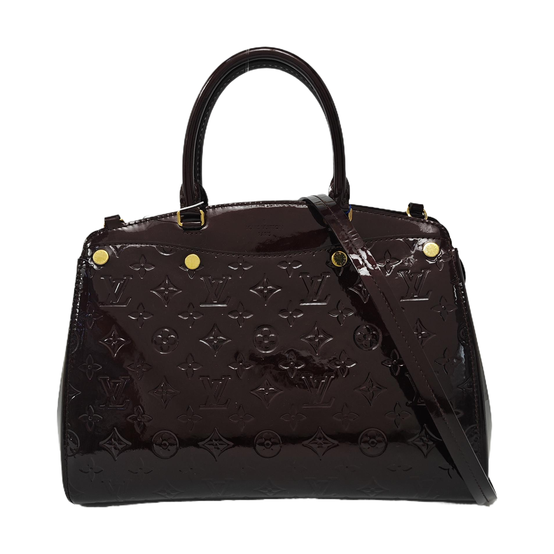 BREA Monogram Patent Leather Red
