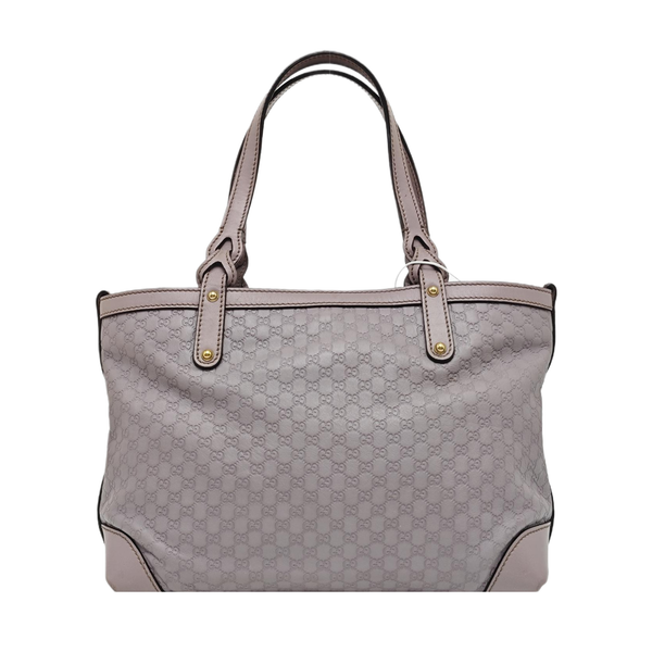 Calfskin Tote Bag Gray