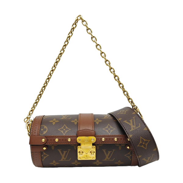 PAPILLON 19 Monogram Coated Canvas Brown