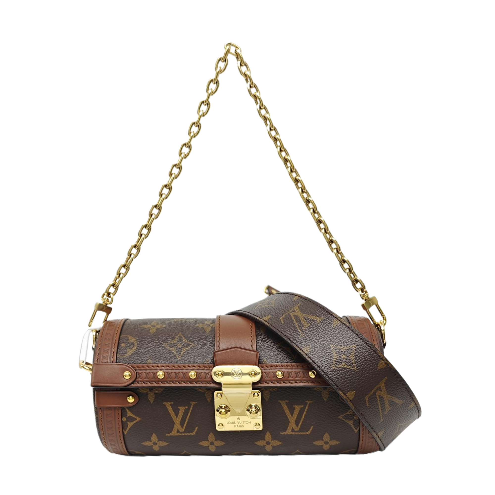 PAPILLON 19 Monogram Coated Canvas Brown