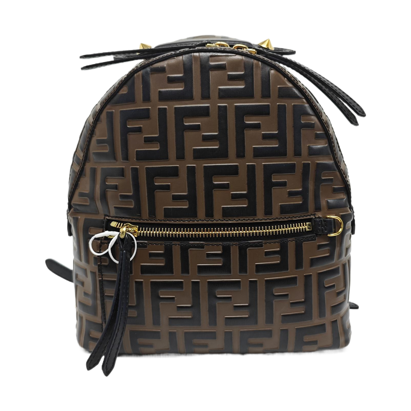 Calfskin Backpack Mini Brown