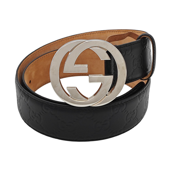 Leather Belt Black