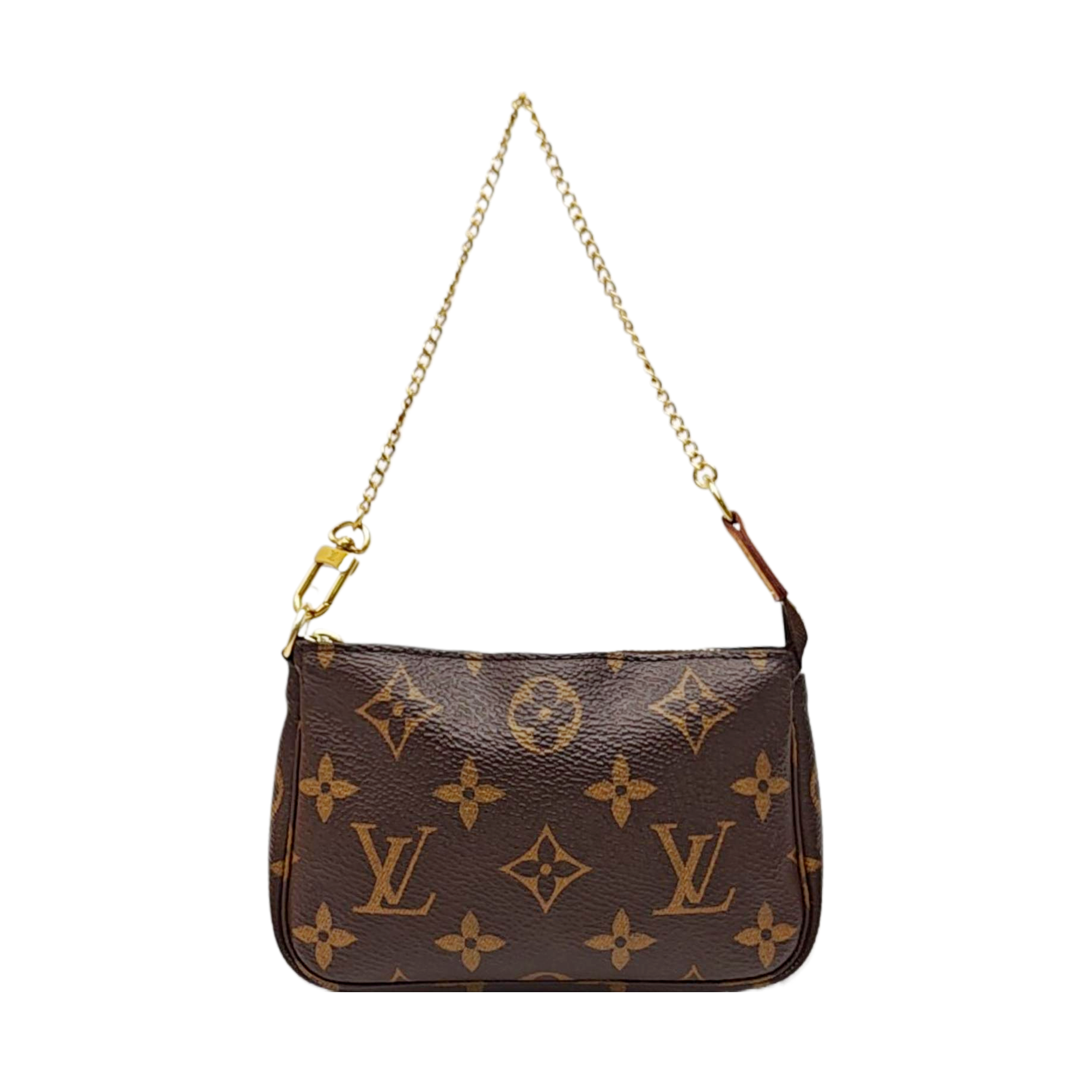 ACCESSOIRES Mini Monogram Coated Canvas Brown