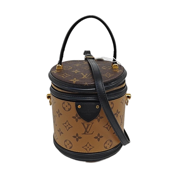 CANNES PM Monogram Coated Canvas Brown