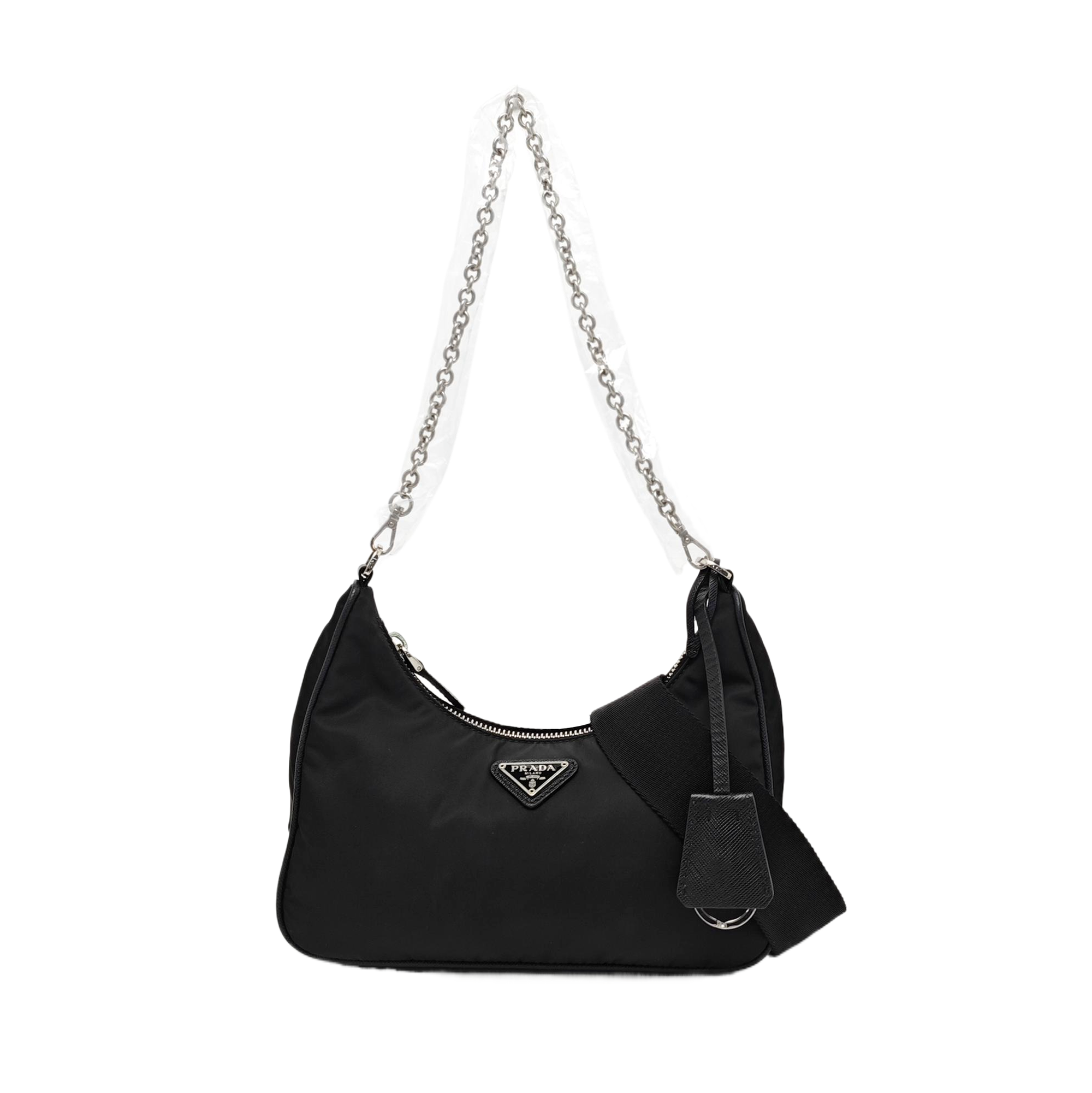 Authenticated pre-owned  Re-Edition2005 Nylon Black - Shoulder Bag at Looply