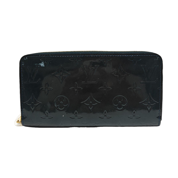 ZIPPY Patent Leather Green Wallet