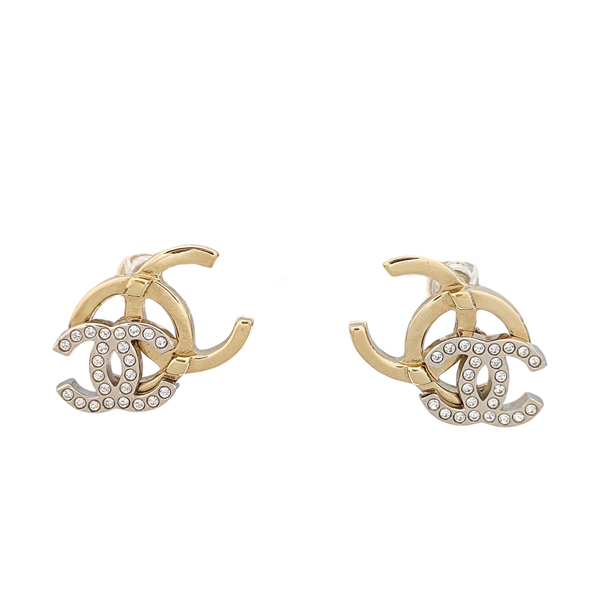 Metal Gold Stud Earrings