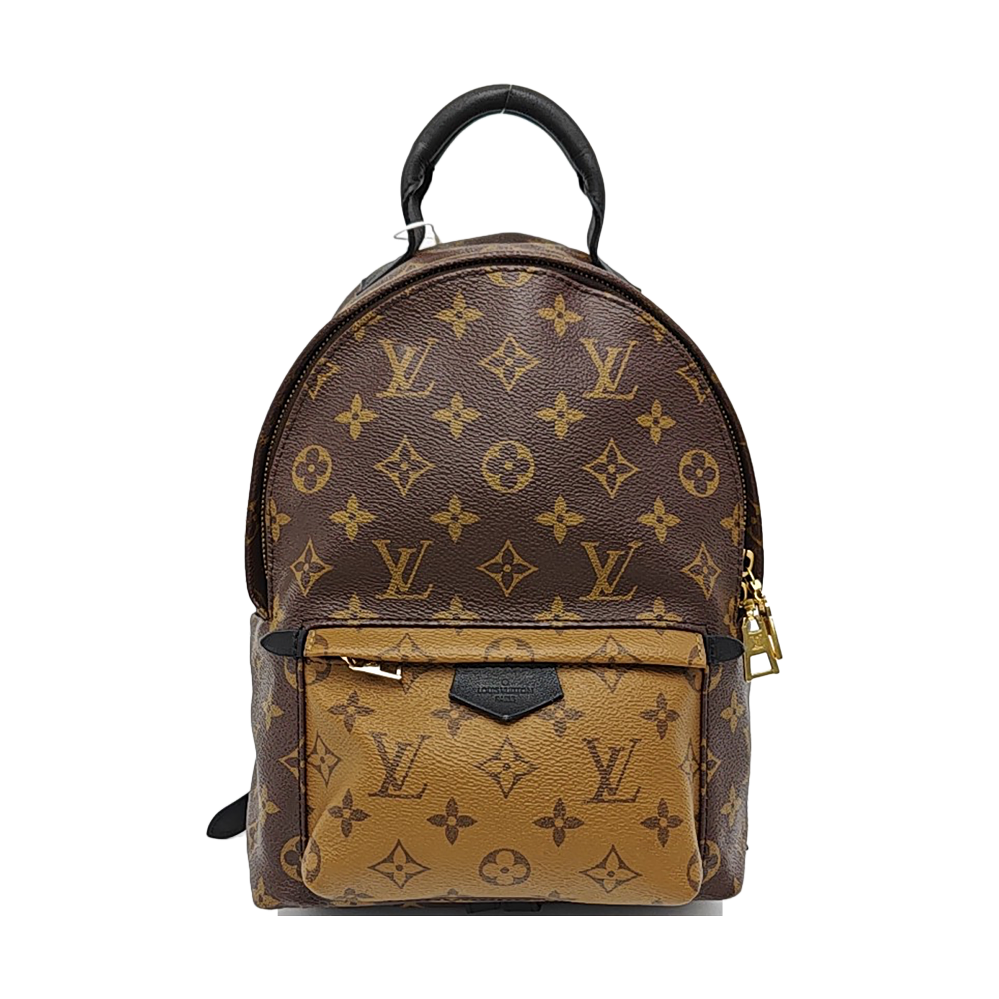 PALM SPRINGS PM Monogram Coated Canvas Brown
