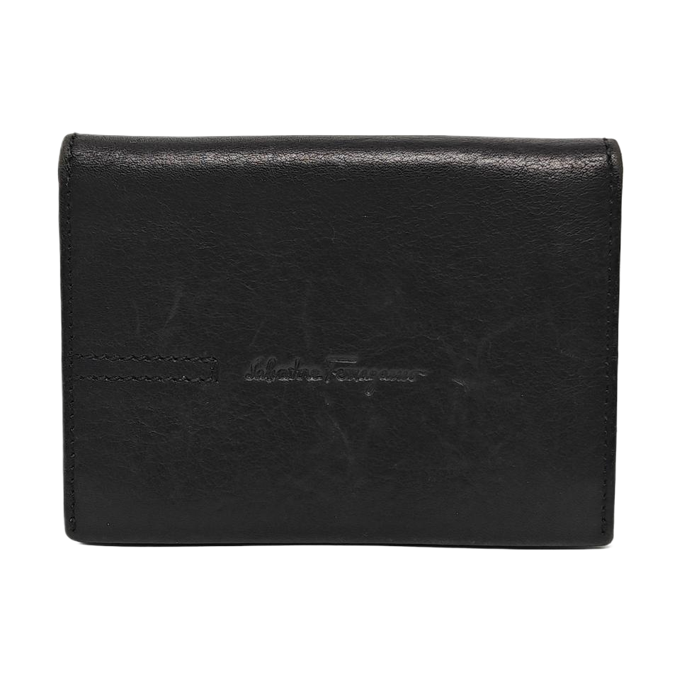 Calfskin Card Holder Black